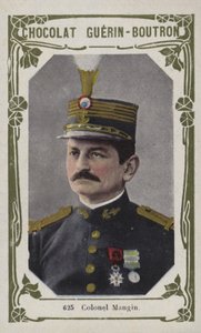 Colonel Mangin by French School