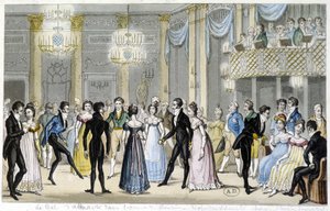 Company ball, early 19th century