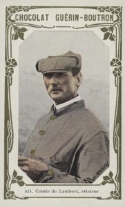 Count de Lambert, Aviator by French School