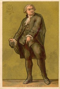 Comte de Mirabeau by French School