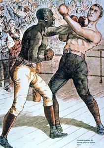 Corbett-Jackson: 61 Rounds for a No Match! 1891 by French School