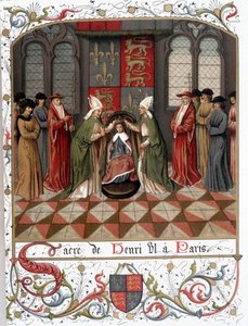 Coronation of Henry VI in Paris in 1431