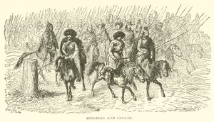 Cossacks and Croats (engraving) by French School