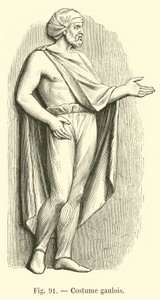 Gaulish costume by French School