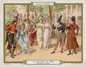 Costume in 1800 - Merveilleuse