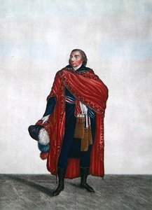 Costume of a Representative of the people during the Directoire period, c.1797 by French School