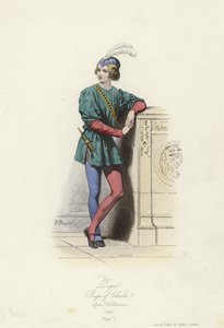 Costume of a Page, Reign of Charles V of France by French School
