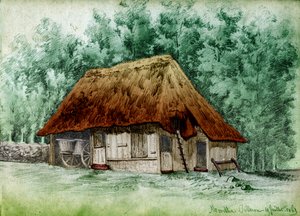 Cottage in France by French School