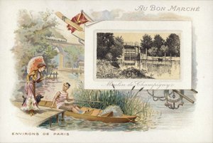 Couple Talking by Lakeside