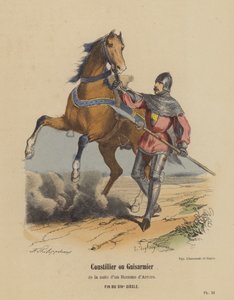 Coustillier or Guisarmier from the Retinue of a Man-at-Arms, Late 14th Century