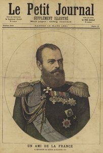 Cover of Le Petit Journal, 14 March 1891 by French School
