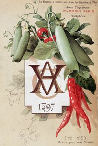 Cover of the Vilmorin catalogue by French School
