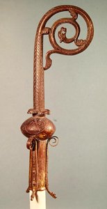 Crozier of Chancellor Guerin, Bishop of Senlis from 1213-27 by French School