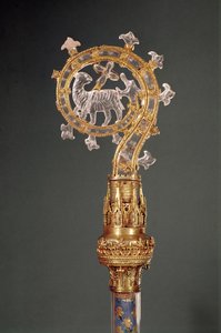 Crozier of the Abbess of Lys, 13th-15th century