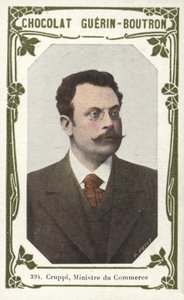 Cruppi, Minister of Commerce by French School