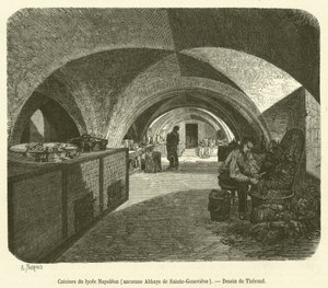 Kitchens of the Napoleon High School, Former Abbey of Sainte-Genevieve by French School