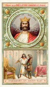 Dagobert I and St Eloi, 7th Century