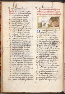 Dame Oiseuse Admitting the Lover through the Doors in the Garden of Pleasures, from 