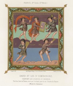 David and the four companions