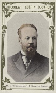 De Witte, Minister of Finance, Russia by French School