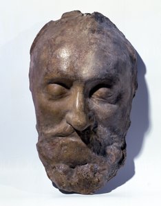 Death Mask of Henri IV (1553-1610) King of France by French School