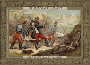 Death of General Lourmel, Battle of Inkerman, Crimean War, 1854