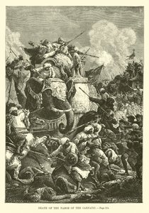 Death of the Nabob of the Carnatic by French School