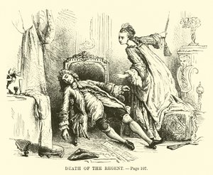 Death of the Regent by French School