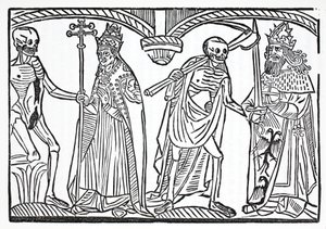 Death Speaks to the Pope and Emperor