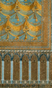 Decorative French Wallpaper by French School