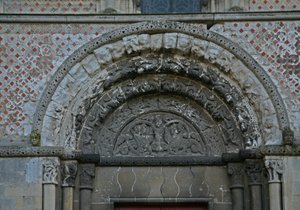 Detail of the North Door by French School