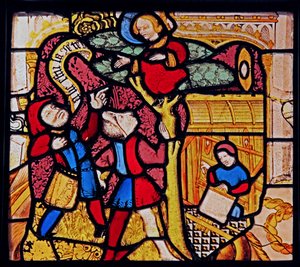 Scene from the Life of St Lie by French School