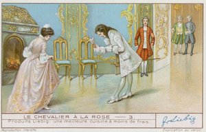 The Knight of the Rose by French School