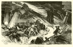 Destruction of Sodom by French School