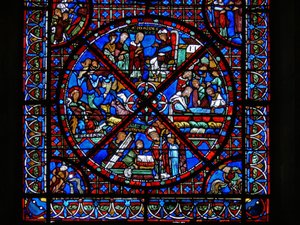 Detail (scenes from the life of St. Stephen) by French School