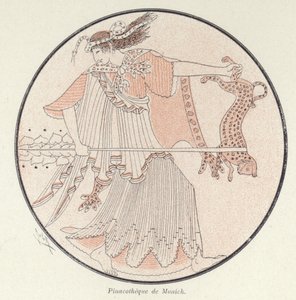 Detail of Greek Pottery by French School