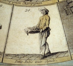 Merchant of Hot Little Pasta (Detail) by French School