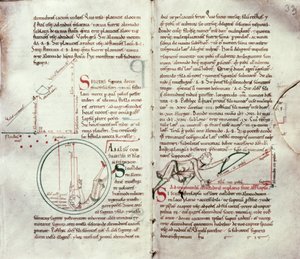 Diagrams of measurements and text by French School