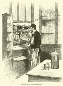 Distribution of Chemical Products (engraving)