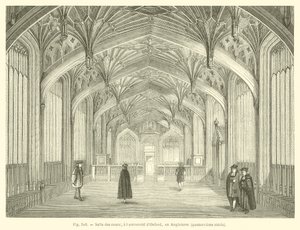 Divinity School, Bodleian Library, Oxford by French School