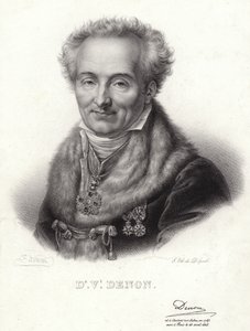 Dominique Vivant Baron de Denon by French School