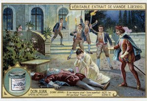 Don Juan: Act I, Scene IV, the death of Donn
