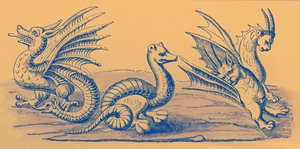 Dragons by French School
