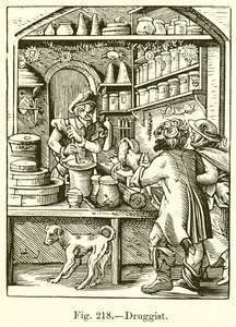 Druggist by French School