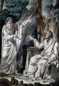 Druids, stage costumes by French School