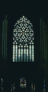 East Rose Window, c.1520 by French School