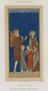 Elimelech and Naomi by French School