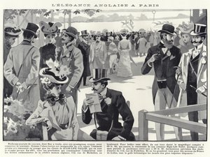 English Elegance in Paris by French School