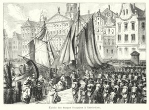 Entry of French Troops into Amsterdam by French School