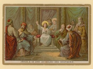 Episode in life of Jesus Christ by French School